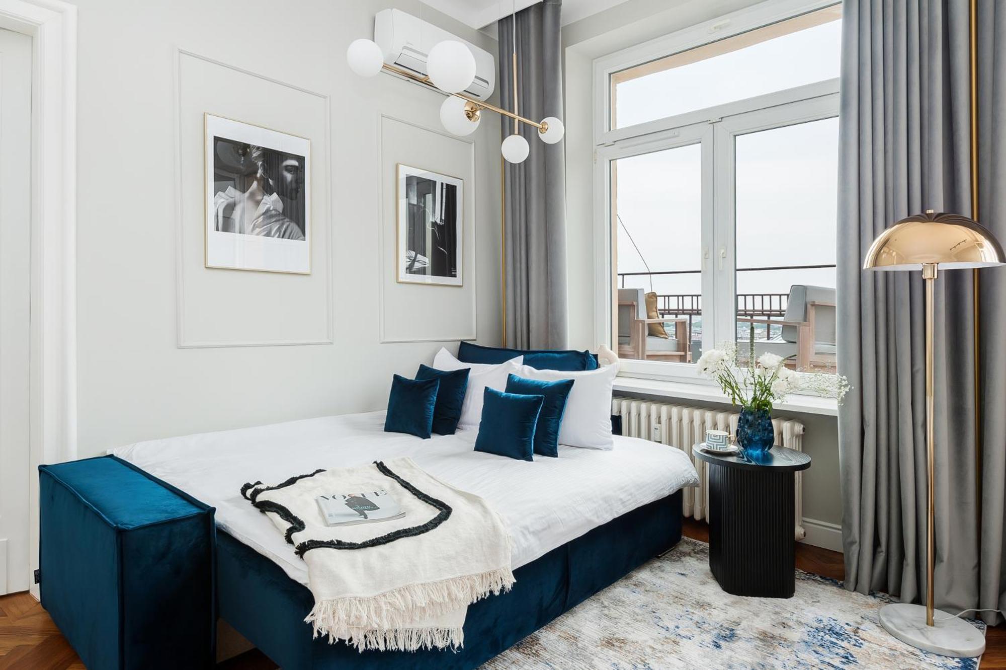 Ferienwohnung Penthouse Panorama - Loftaffair Krakau Exterior foto