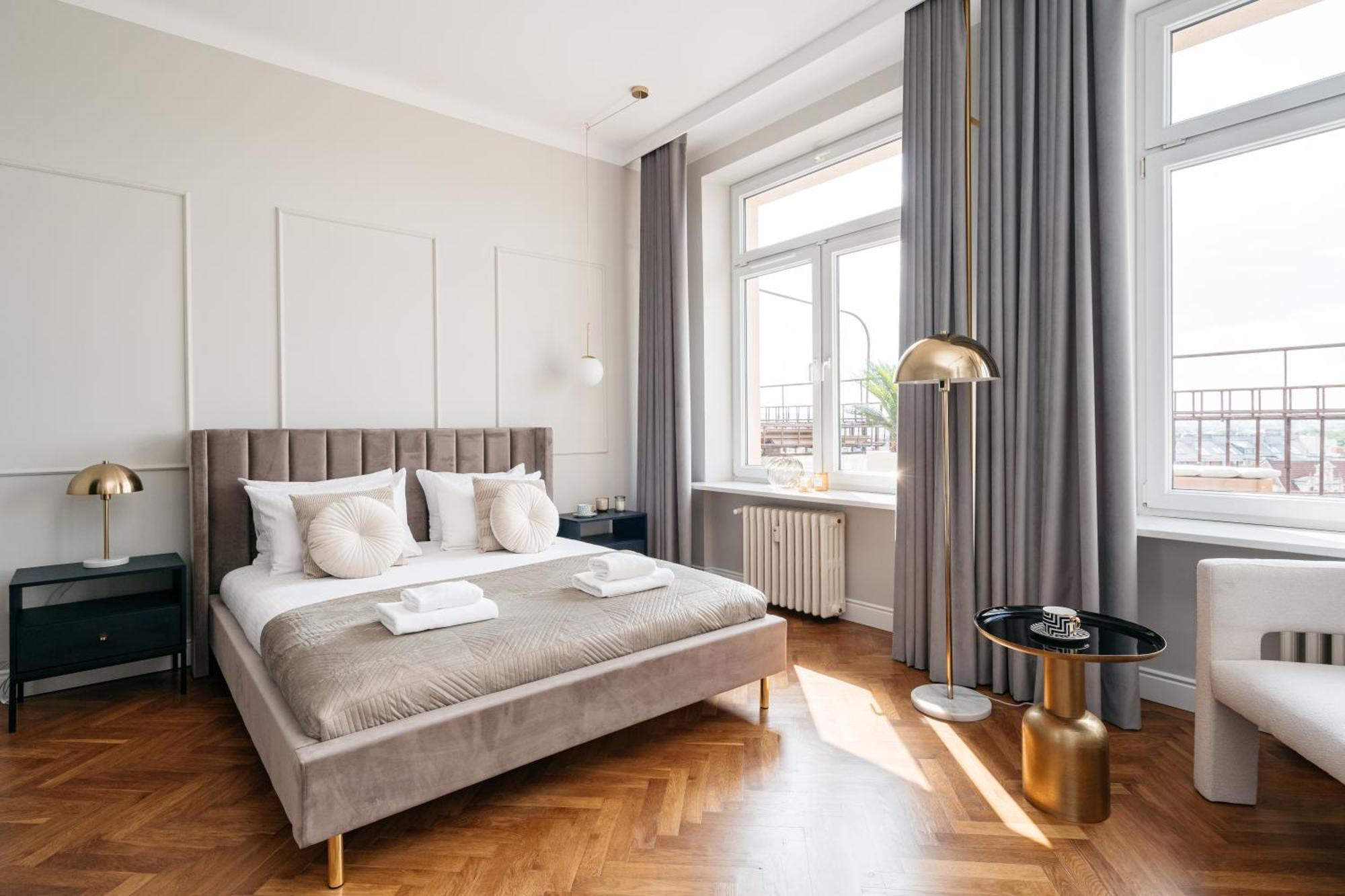 Ferienwohnung Penthouse Panorama - Loftaffair Krakau Exterior foto